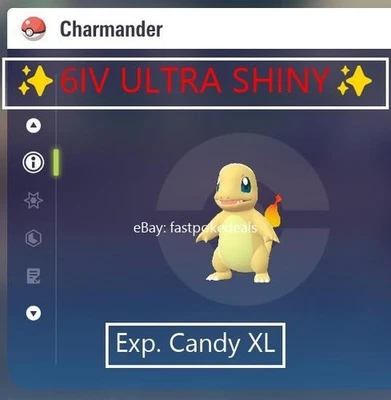 Pokemon Legends ZA ✨ 6IV Shiny Alpha Charmander✨Fast 🚀