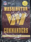 NFL Washington Commanders Suede Decorative Team Flag 13.5" x 18" Soft Fabric NEW — photo 2