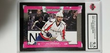 Alexander Ovechkin 2017-18 Compendium PINK E-Pack Hockey Card KSA Graded 9.5!!