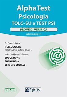 Alpha Test. Psicologia. TOLC-SU. Prove di verifica ... | Buch | Zustand sehr gut