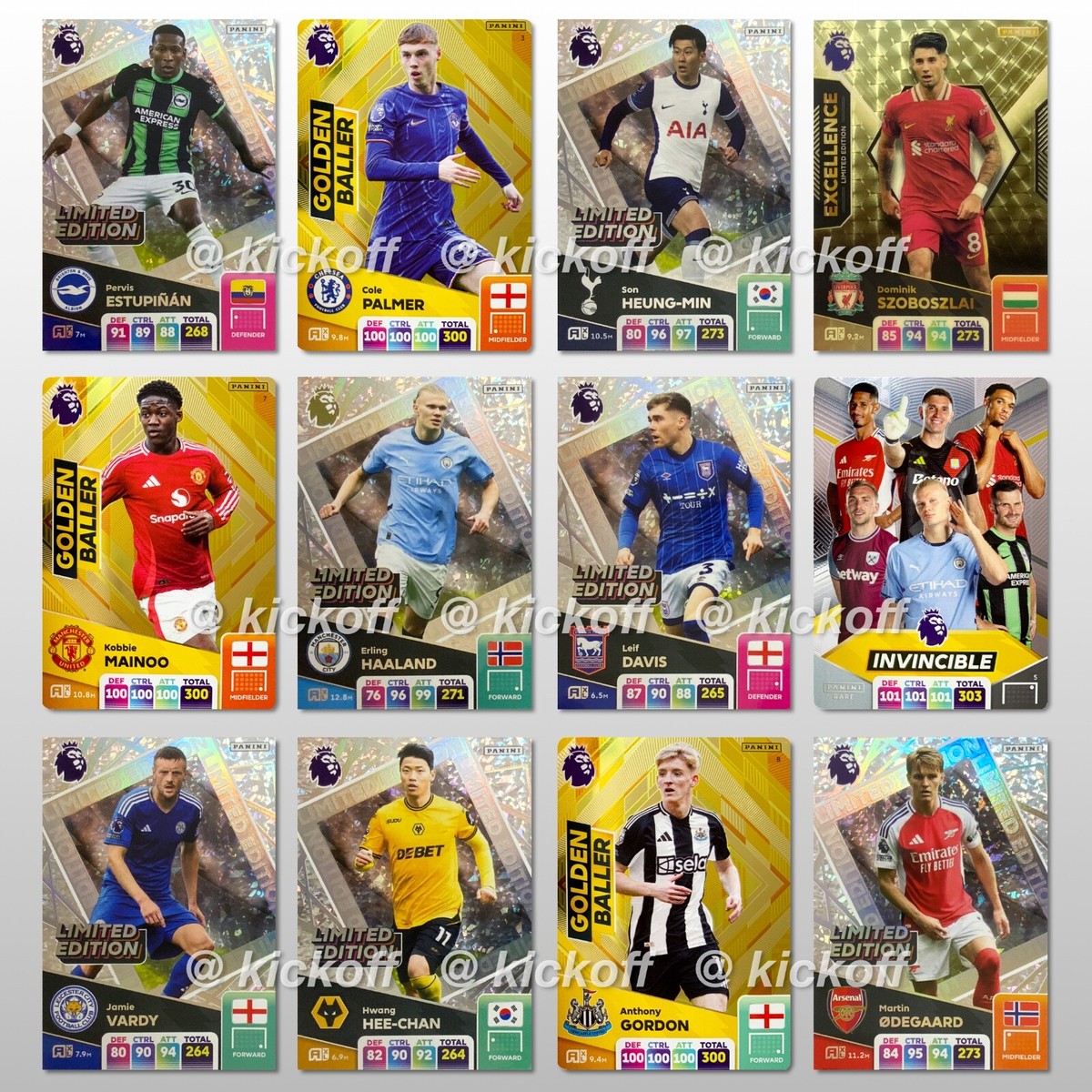 Panini Adrenalyn XL 2025: Limited Edition • Golden Baller