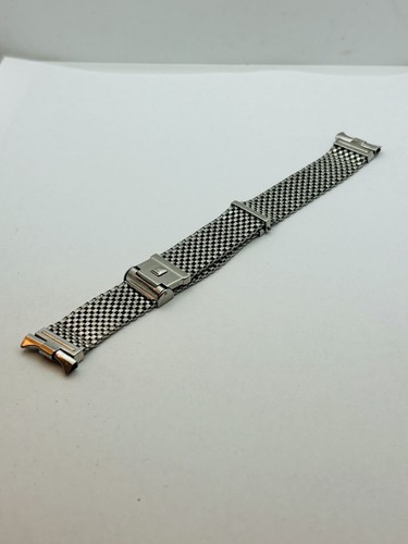 Vintage JB Champion NASA Mesh Watch Band for Omega Curved End 19mm. - Picture 8 of 12