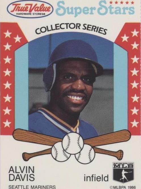 1986 True Value Hardware Super Stars - Alvin Davis #21 - 1 of 1