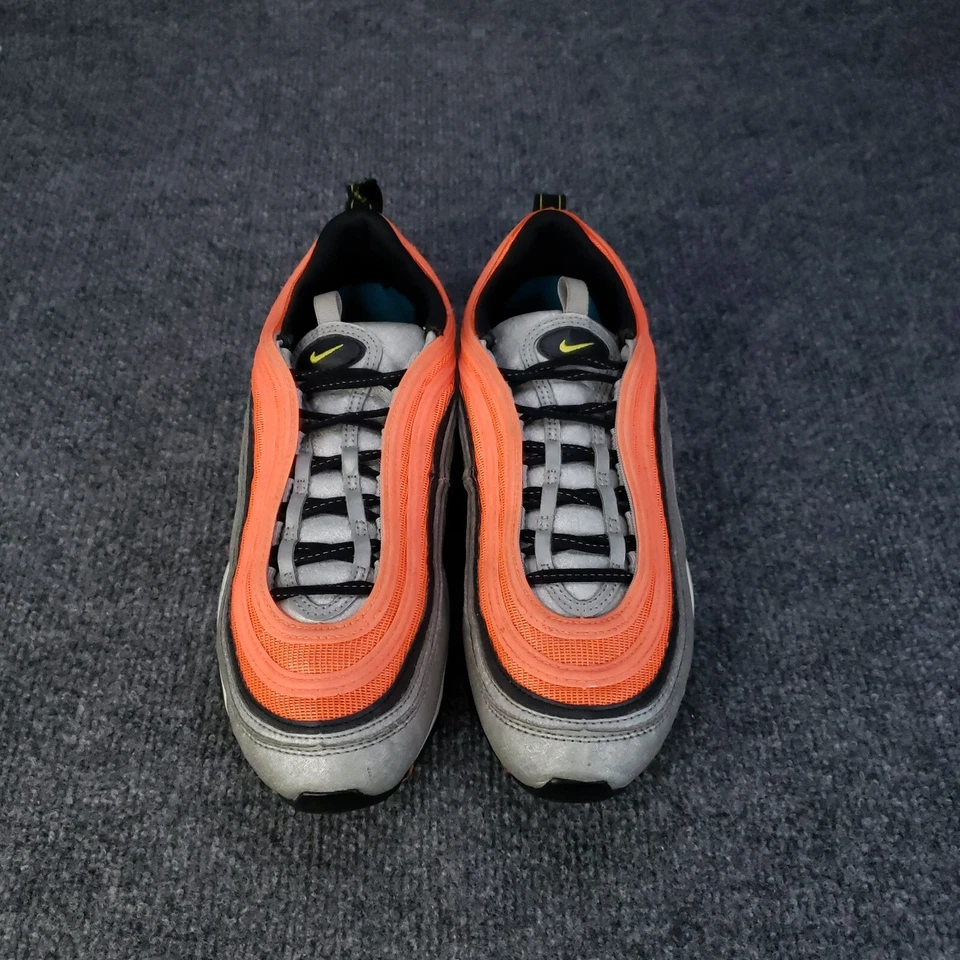 Nike Air Max 97 Shoes Youth Kids Size 7Y Orange Silver Sneakers CW6012-001 - Изображение 3 из 4