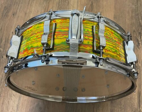 Ludwig 14x5.5 Classic Maple Snare Drum - Citrus Mod - Picture 3 of 3