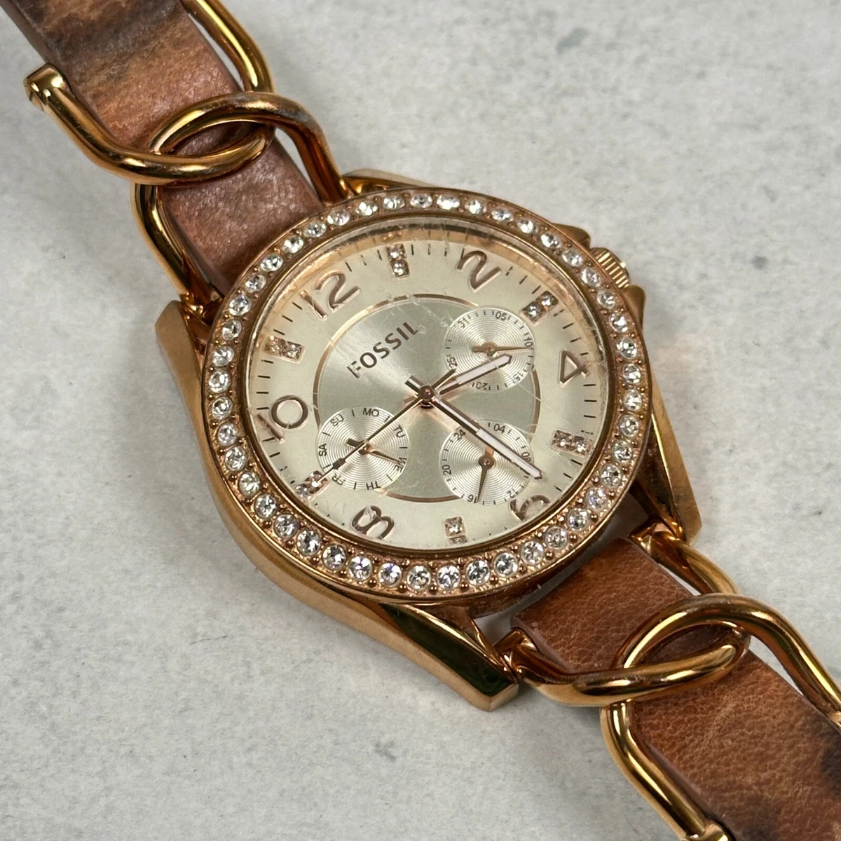 Fossil Riley Wristwatches for Women for sale | eBay