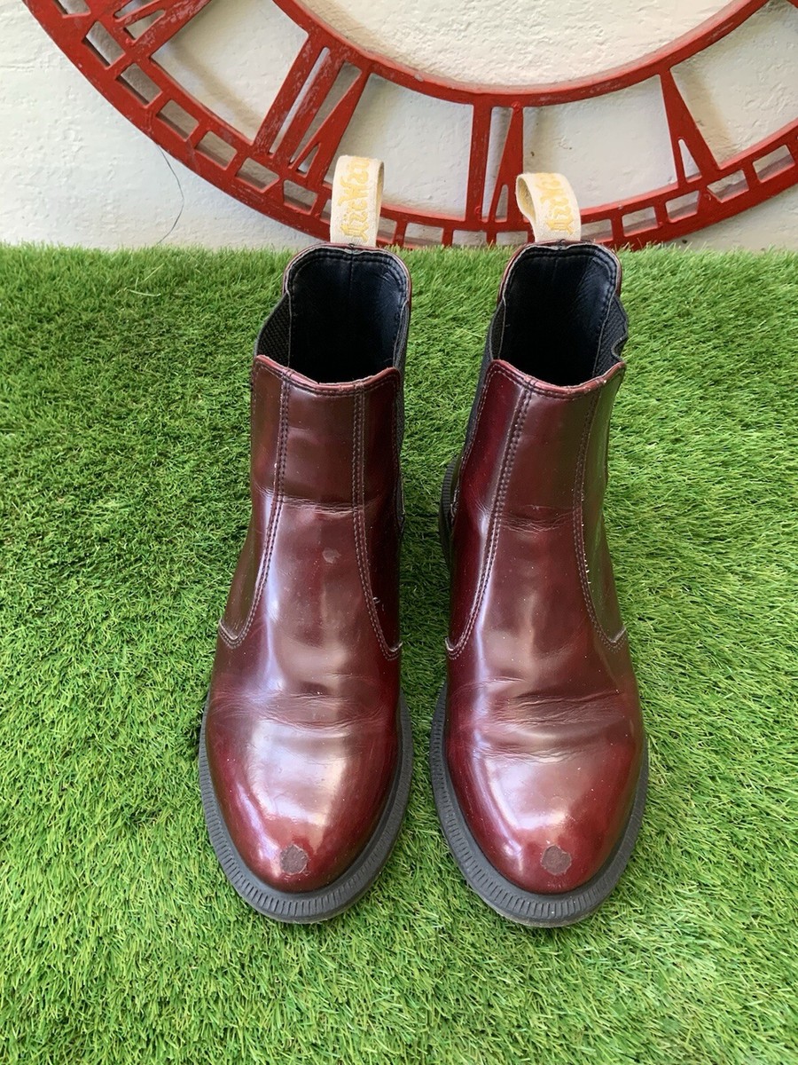 Dr Martens Vegan Leather Ladies Chelsea Boots Size UK (RW148