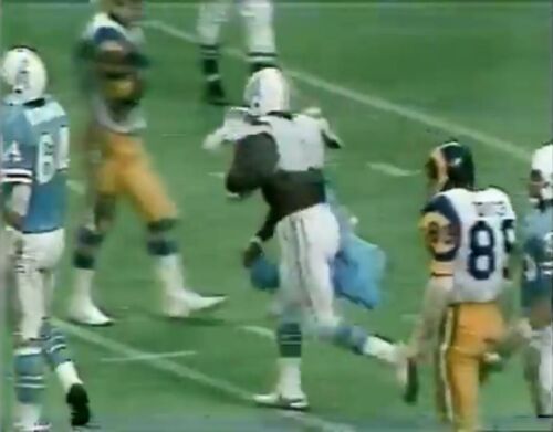 1978 Houston Oilers vs Los Angeles Rams DVD Earl Campbell Run