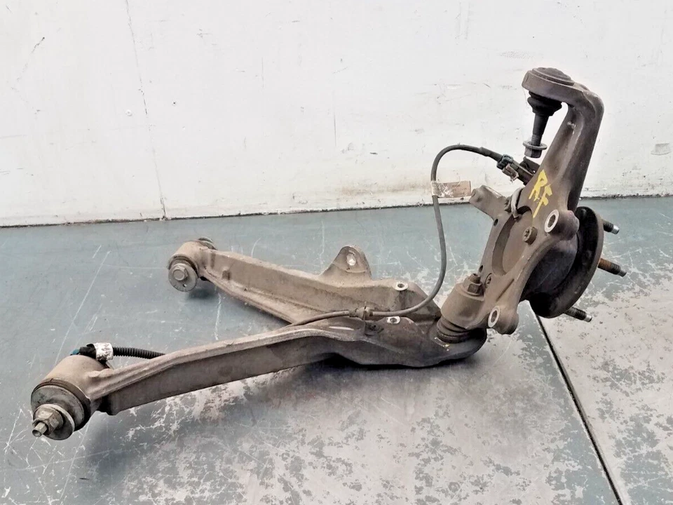 2002 Chevy Corvette C5 Right Front Hub Knuckle Lower Control Arm #8313 V3 - Image 3 of 4