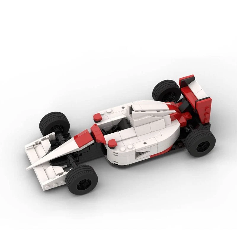 MOC-180921 Racing Car MP4/6 1:8 Scale + 1:24 Scale 3099 Pieces for Aged 15+ - Image 4 of 4