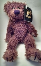 Jointed Plush Bear 8 Inch Brown