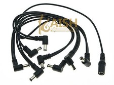 1 To 8 Guitar Effects Pedal Power Supply Splitter Cable Daisy Chain for Pedals