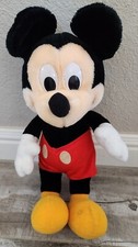 Vintage Disney Playschool Mickey Mouse Plush 1980s Red Pants 18in