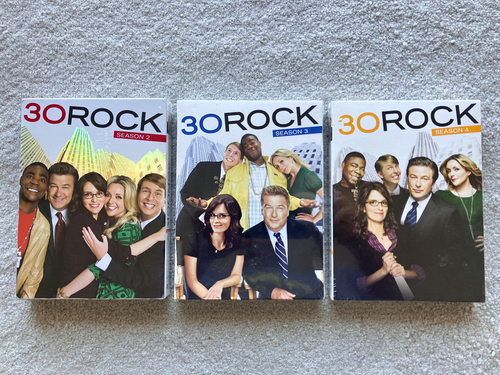 30Rock - Season's 2,3, and 4 DVD Sets, New and Sealed. 30 ROCK | eBay