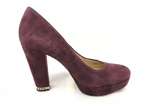 Michael Kors Plum Purple Suede Ultra 