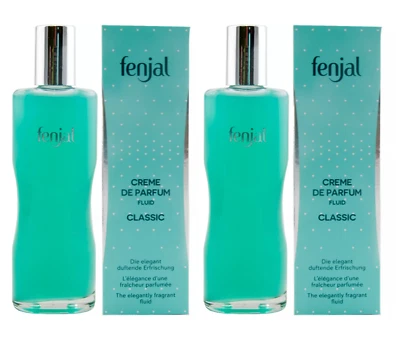 2 Pack x 100ml Miss Fenjal Classic Creme de Parfum FLUID
