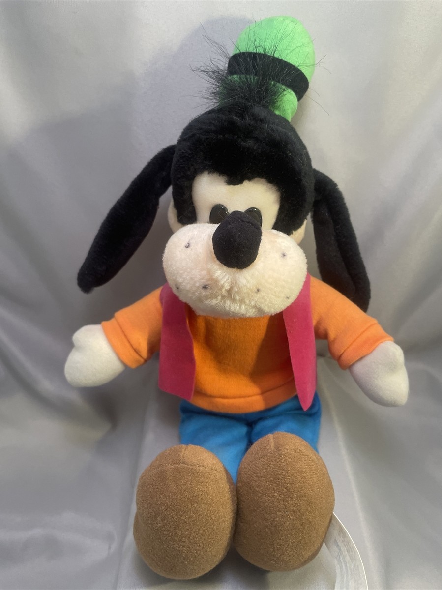 Vintage Walt Disney World GOOFY Plush Stuffed Animal Authentic