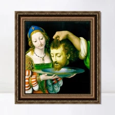 Framed Canvas Art Giclee Print Series#093 by Leonardo da Vinci Wall Art Decor