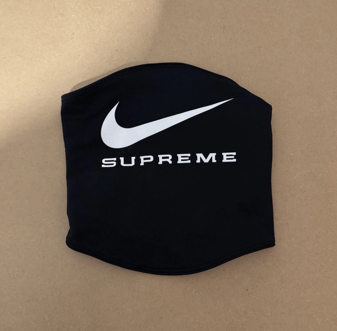 SUPREME x Nike Warmer Polyester   Noir   Taille unique   Unisexe   Prêt à expédier ✅