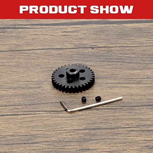 Lega Acciaio 43T+13T Differenziale Diff Gear RC Parti Aggiornate Per - Foto 5