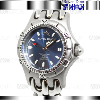 Roven Dino Talon Titanium 8008WYY11 Swiss Movement Womens Watch | eBay