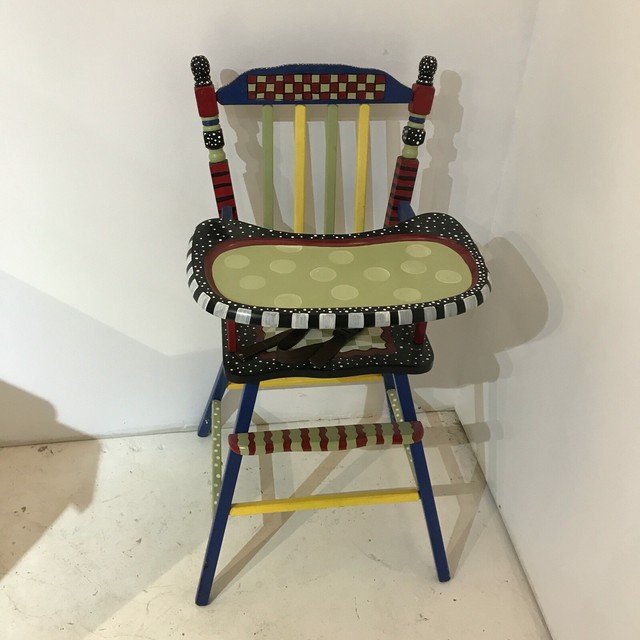 zobo high chair wood