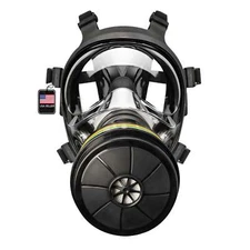 Parcil Safety NB-100V Full Face Respirator Gas Mask w/ Voice Amplifier