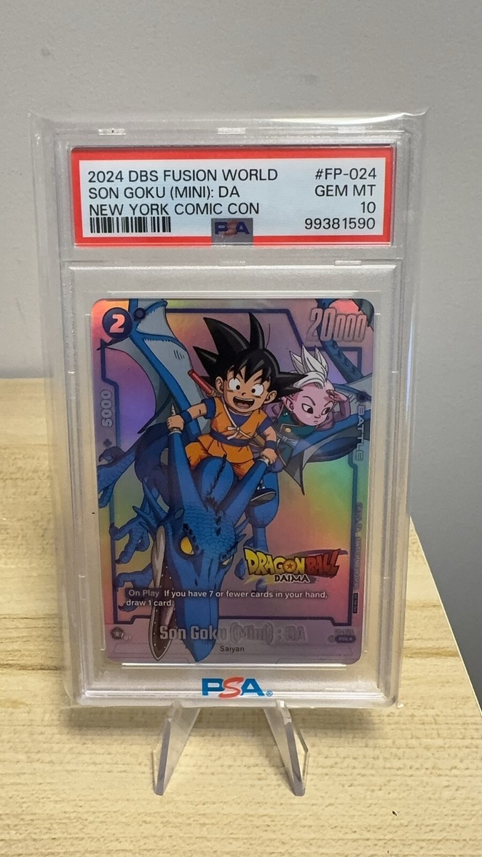 PSA 10 Dragon Ball Fusion World Son Goku mini DA FP-024