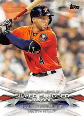 2018 Topps MLB Awards #MLBA-40 George Springer Houston Astros