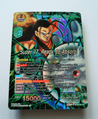 Dragonball Super 17, Ready to Absorb (Foil/Holo) BT20-057 Power Absorbed