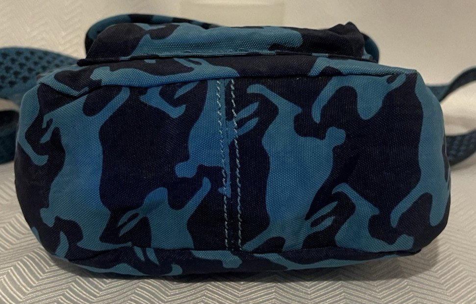 KIPLING Azure Blue 'Rabbit' Pattern Shoulder Bag … - image 8
