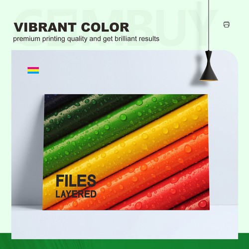 2x 61XL 61 XL Ink Cartridges for HP ENVY 4500 4502 4505 5530 5535 Deskjet 2540 - Picture 6 of 8