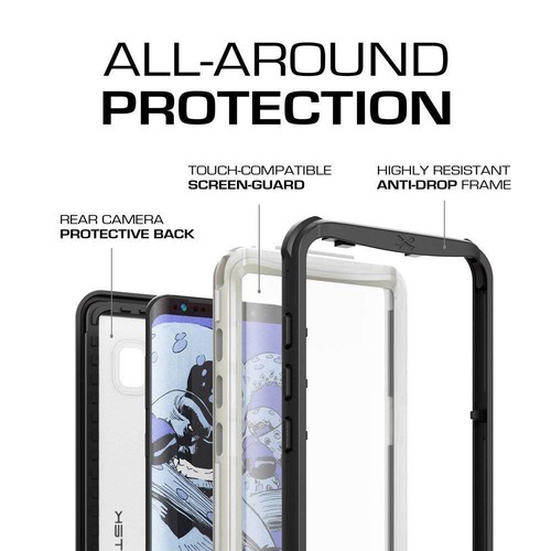 Galaxy S8 Plus Waterproof Case, Ghostek Nautical Series for Samsung Galaxy... - Zdjęcie 13 z 64