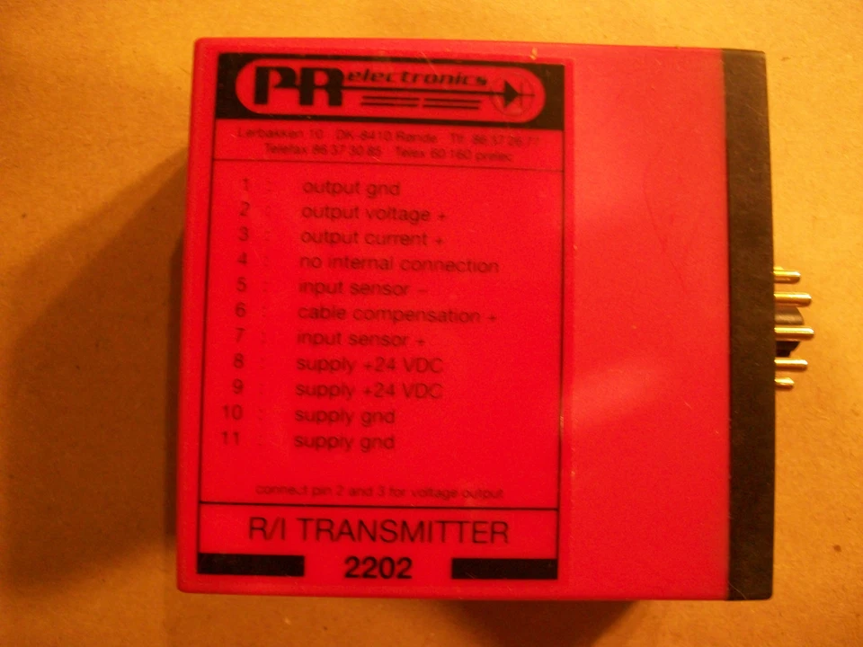 PR Electronics R/I Transmitter 2202 Sensor: Pt100 Range: 0-400 degree - Image 3 of 3
