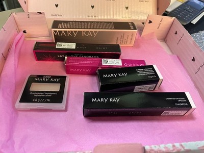 Mary Kay Set NEU 6 Teile CC Cream Mascara Lipgloss Lippenstift Highlight 