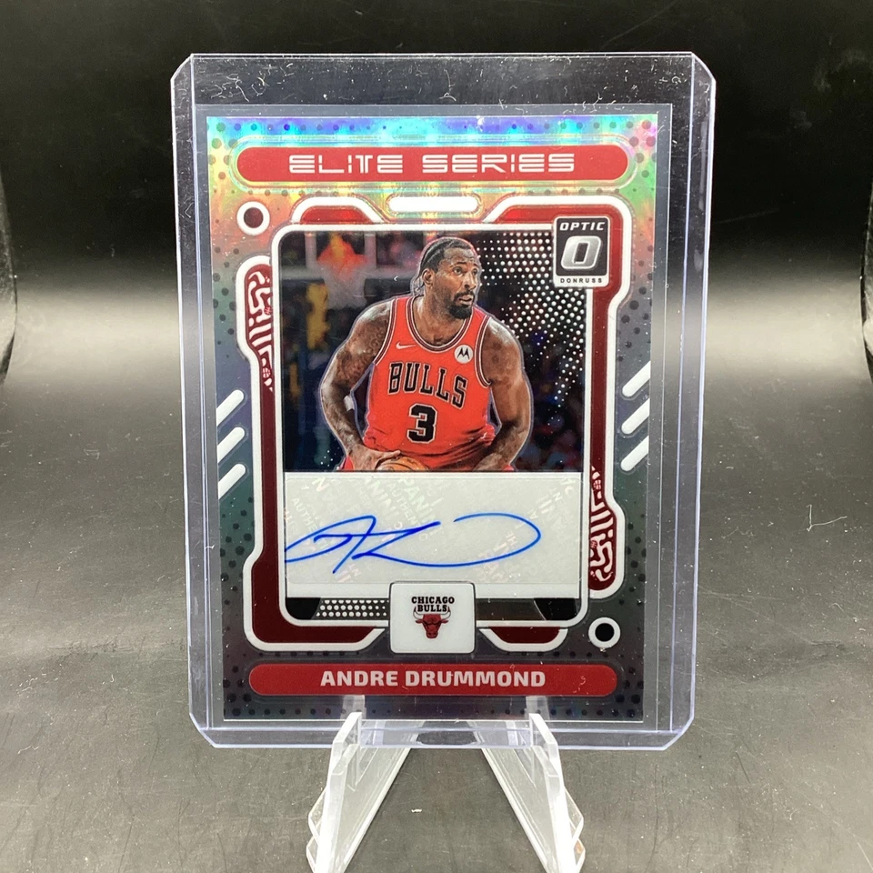 2023 -2024 Donruss Optic Andre Drummond Elite Series Auto /99 - Image 3 of 4