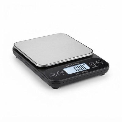 Digitale Küchenwaage Präzisionswaage Feinwaage Edelstahl LCD Display 5kg 1g
