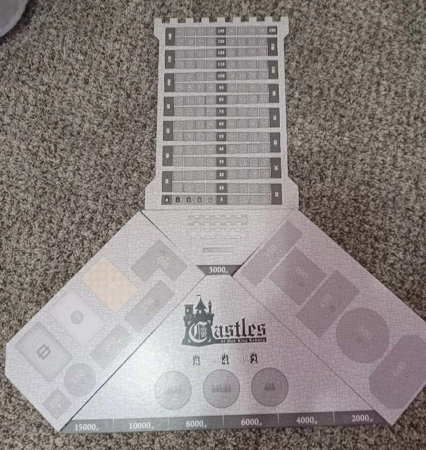 Настольная игра Castles of Mad King Ludwig плюс расширение Secrets (вместе в 1 коробке) - Изображение 3 из 4