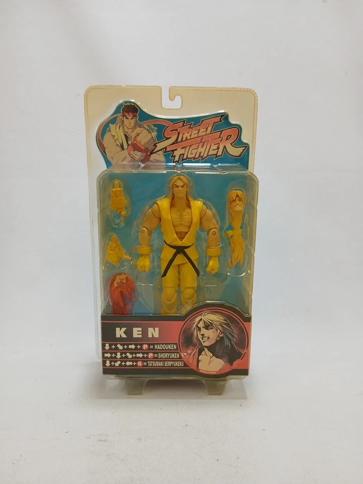 SOTA Toys Figura De Acción CAPCOM 2005 Street Fighter 15º Ken Amarillo - Imagen 1 de 4