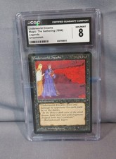 UNDERWORLD DREAMS Magic the Gathering 1994 MTG Legends, Uncommon CGC 8 NM/Mint
