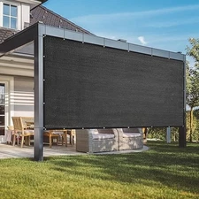 90% Sun Shade Cloth 12'X 12' Outdoor Pergola Shade Cover Canopy