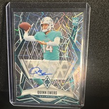 2025 Panini Phoenix - Rookies Quinn Ewers #159 Lazer Autographs (AU, RC)
