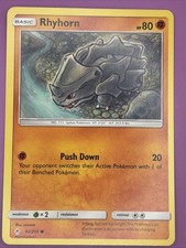 Rhyhorn 92/214 Unbroken Bonds Regular Finish Pokemon Card - Sowsow