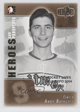 2004 ITG Heroes and Prospects Hockey Lives Fall Expo 5/10 Andy Bathgate HOF 0f2
