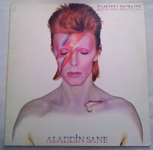 David Bowie Aladdin Sane Vintage Record LP 1973 Very Good Condition