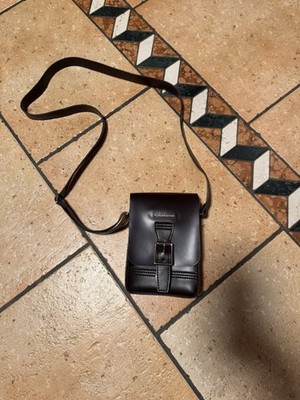 Dr. Martens Box Crossbody Bag Ledertasche Burgund-Kiev & Smooth