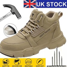 Lightweight Safety Shoes Trainers Boots Steel Toe Cap Men Women Work Boots