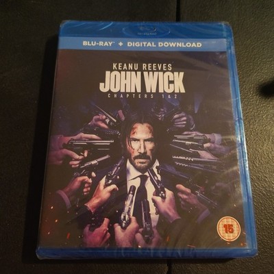 John Wick: Chapters 1 & 2 Blu-ray [Region Free] 2 Movie Collection
