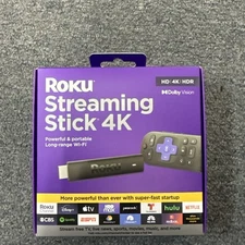 Roku Streaming Stick 4K/HDR/Dolby Vision Streaming Device with Roku Voice Remote