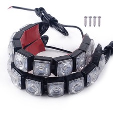 Green Red Boat Navigation Marine LED Lighting 2Pcs Safety Waterproof Stripe Bow